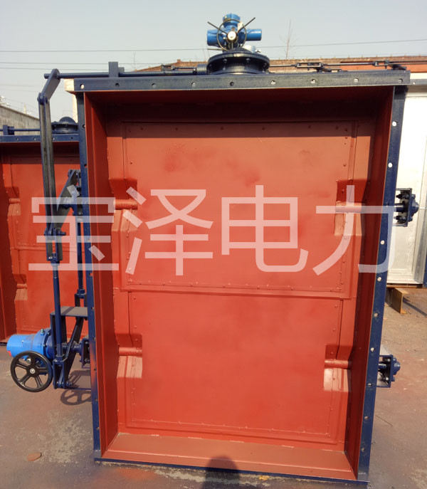電動雙百葉密封風(fēng)擋板門